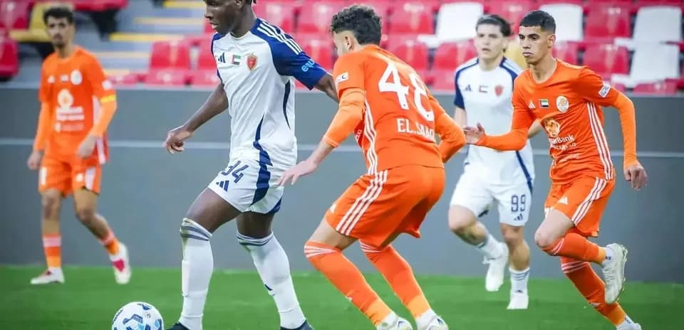 Матч между Al Bataeh U23 и Shabab Al-Ahli Dubai U23