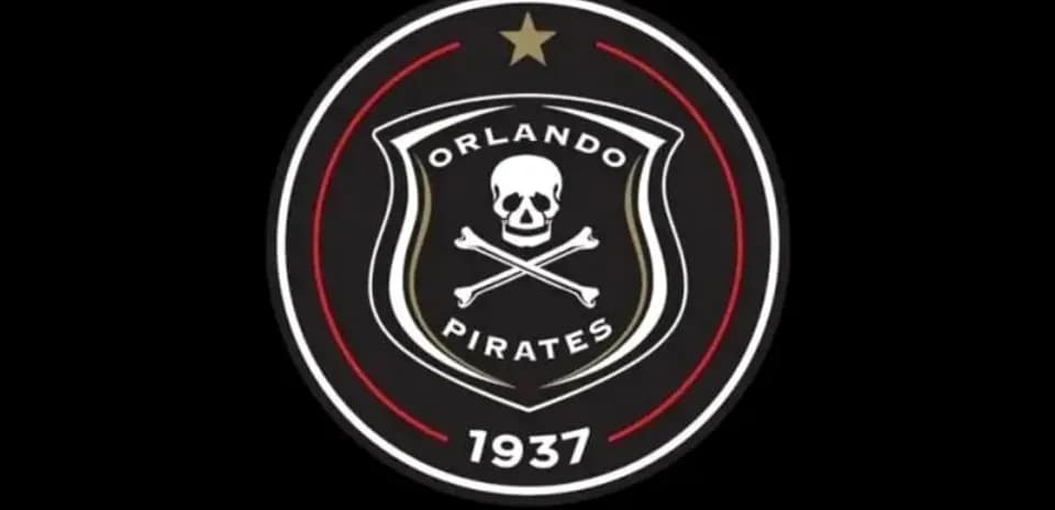 Логотип команды Orlando Pirates с черепом и костями