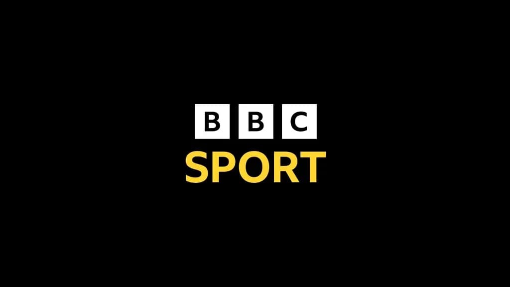 Логотип BBC Sport на черном фоне