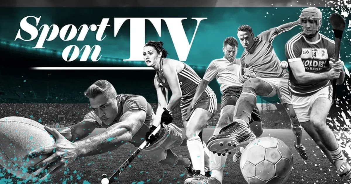 Спорт на телевидении, различные спортсмены в действии